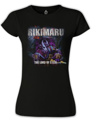 Lord T-Shirt LordT-Shirt Dota 2 - Rikimaru Siyah Bayan Tshirt