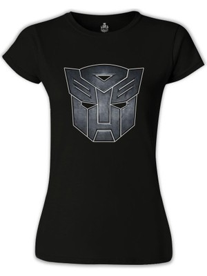 Lord T-Shirt LordT-Shirt Transformers Logo 1 Siyah Bayan Tshirt