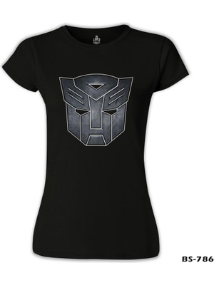 Lord T-Shirt LordT-Shirt Transformers Logo 1 Siyah Bayan Tshirt