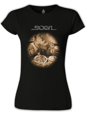 Lord T-Shirt LordT-Shirt Soen - Tellurian Siyah Bayan Tshirt