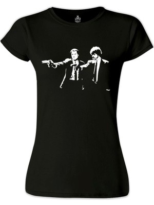 Lord T-Shirt LordT-Shirt Pulp Fiction - That Scene Siyah Bayan Tshirt