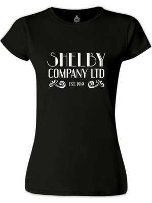 Lord T-Shirt LordT-Shirt Peaky Blinders - 1919 Siyah Bayan Tshirt