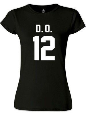 Lord T-Shirt LordT-Shirt Exo - D.o. Siyah Bayan Tshirt