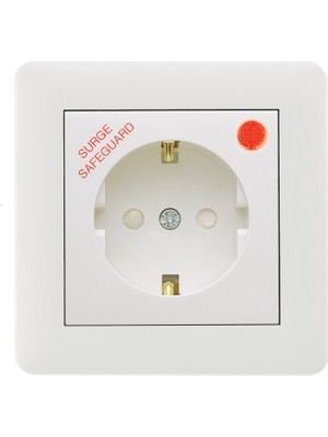 Makel Defne Sıva Altı Şok-Akım Korumalı Topraklı Priz+Çerçeve