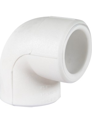 Güven Plastik 20 mm 90 Dirsek Pprc Temiz Su Tesisat Boru Eki ( 10 Adet)