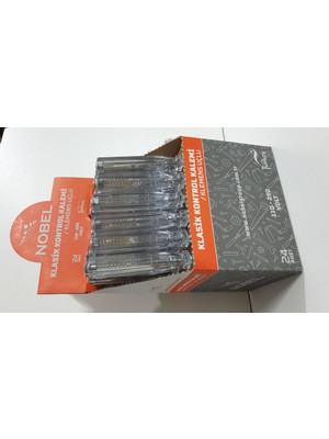 Nobel Klasik Kontrol Kalemi Şeffaf 110-250 Volt