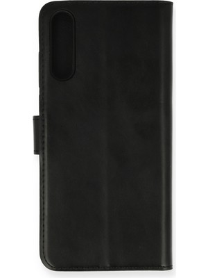 Nevarium Huawei P Smart S Kılıf Kapaklı Cüzdan Standlı Deri - Siyah