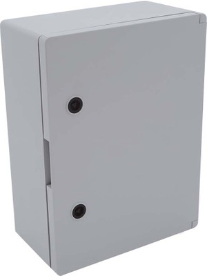 Çetinkaya 30X40X16,5 Opak Kapaklı Galvaniz Taban Saçlı Plastik Pano - Çp 5003