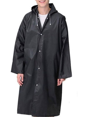 Marlux Raincoat Eva Unisex Yağmurluk Siyah