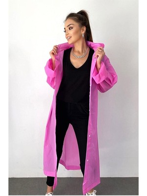 Marlux Raincoat Eva Unisex Yağmurluk Pembe