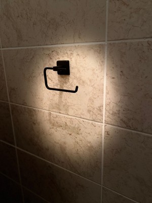 Alper Banyo Lilyum Mat Siyah Kare Tuvalet Kağıtlığı Askısı 3 Yıl Garanti