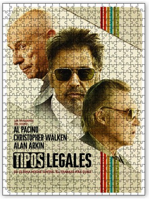 Cakapuzzle Stand Up Guys Film Poster 120 Parça Puzzle Yapboz Mdf (Ahşap)
