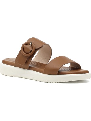 Nine West Adeka 2fx Camel Kadın Terlik