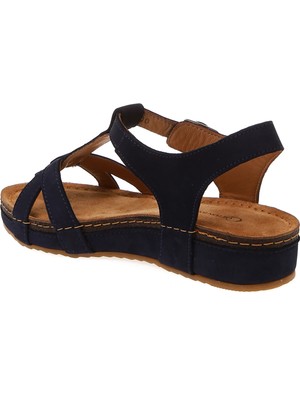 Cotton Bar Memory Footbed Sandalet