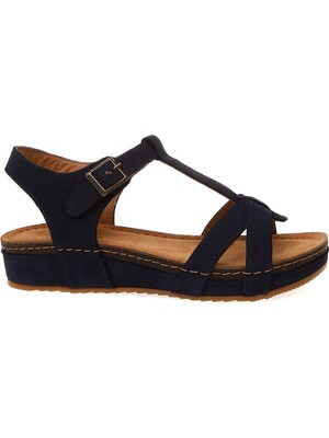 Cotton Bar Memory Footbed Sandalet