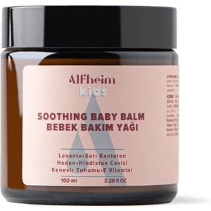 Alfheim soothing Baby Balm/ Bebekler Için Pişik ve Tahrişi / Günlük Kullanılabilir/ 100 ml