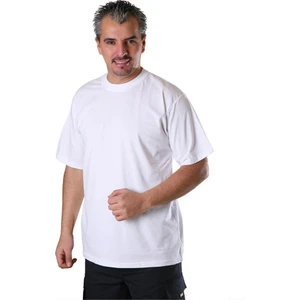 Sıfır Yaka Tişört, Beyaz -112E310- Bisiklet Yaka Tshirt, T-shirt