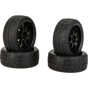 Shuai Yan 4 Adet Yüksek Performans 1/10 Ralli Araba Jant Tekerlekler ve Lastikler 20101 Traxxas Hsp Tamiya Hpı Kyosho Rc Araba Için