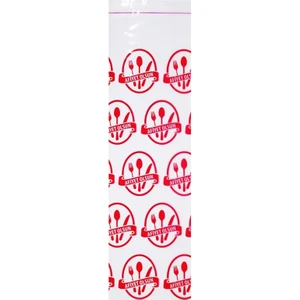 Ambalaj Pazarı Bantlı Şeffaf Jelatin (Opp) Çatal-Kaşık Kılıfı 8,5X25 cm - 1000'LI