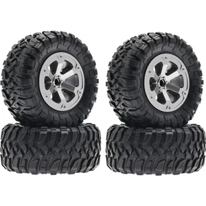 Shuai Yan 4 Adet 73MM Lastik Lastik Tekerlek Wpl C14 C24 B24 B36 Mn D90 Mn-90 MN99S FY003 FY004 Rc Araba Yükseltme Parçaları Aksesuarları