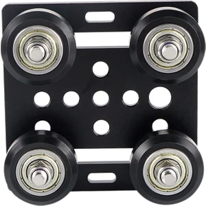 Shuai Yan Openbuilds V Yuvası Için 3D Yazıcı Aksesuarları Avrupa Standardı 2020 Alüminyum Profil Kasnak V Yuvası Yapı Portalı Plakası