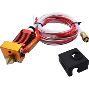 Shuai Yan 3D Tam Metal J-Kafa CR10 Hotend Extruder Kiti Ender-3 Için Hot End Kiti CR10 10S Bowden Extruder 12V 40W 3D Yazıcı Parçaları