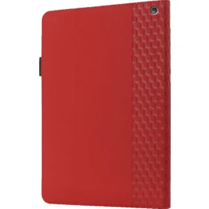 Puluz Amazon Kindle Fire Hd 10 2021 Için Eşkenar Dörtgen Kılıf - Kırmızı (Yurt Dışından)