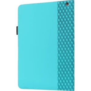 Puluz Amazon Kindle Fire Hd 10 2021 Için Eşkenar Dörtgen Kılıf - Açık Mavi (Yurt Dışından)