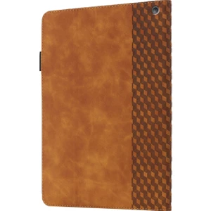 Puluz Amazon Kindle Fire Hd 10 2021 Için Eşkenar Dörtgen Kılıf - Kahverengi (Yurt Dışından)