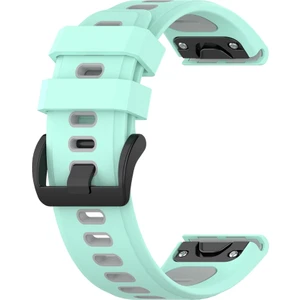 Puluz Garmin Fenix 6X Kayış Turkuaz Gri Için (Yurt Dışından)