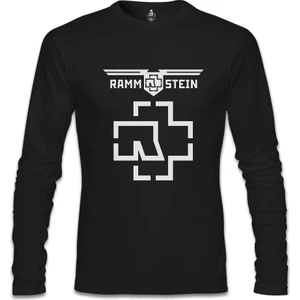 Rammstein - Logo Siyah Erkek Sweatshirt