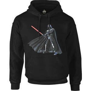 Star Wars - Darth Vader Lightsaber Siyah Erkek Fermuarsız Kapşonlu