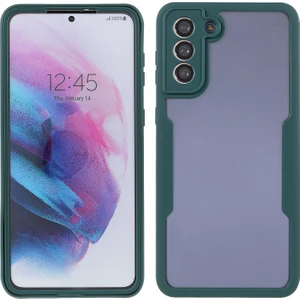 Akrilik + Tpu Hibrit Galaxy S21 5g / S30 5g Için Telefon Kılıfı - Yeşil (Yurt Dışından)