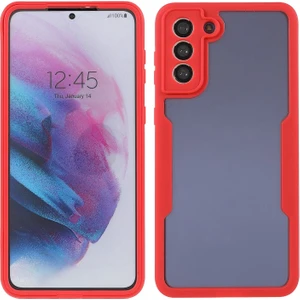 Akrilik + Tpu Hibrit Galaxy S21 5g / S30 5g Için Telefon Kılıfı - Kırmızı (Yurt Dışından)