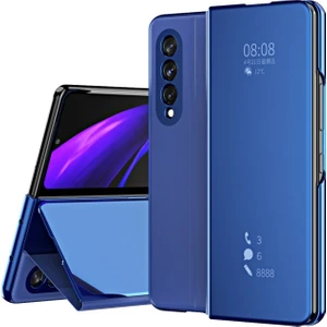 Samsung Galaxy Z Fold 3 5g Için Pu Deri Stand Işlevli Telefon Kılıfı (Yurt Dışından)