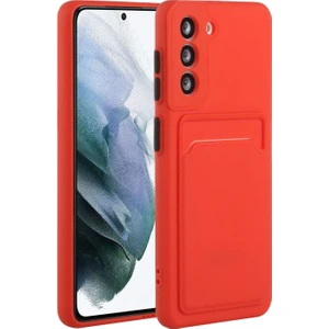 Samsung Galaxy S21 Fe Için Telefon Kılıfı - Kırmızı (Yurt Dışından)
