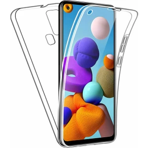 Samsung Galaxy A21S Için Akrilik + Tpu + Pet Telefon Kılıfı (Yurt Dışından)