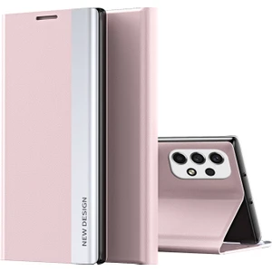 Samsung Galaxy A73 5g Için Darbeye Dayanıklı Pu Deri Stand Kapaklı Telefon Kılıfı (Yurt Dışından)