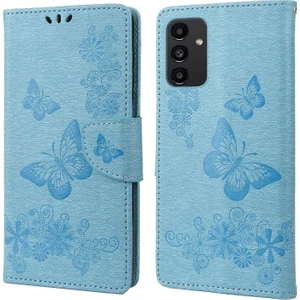 Samsung Galaxy A13 4g Için Çizilmeye Dayanıklı  Baskılı Cüzdan Işlevli Stand Kapaklı Deri Telefon Kılıfı (Yurt Dışından)