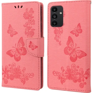 Samsung Galaxy A13 4g Için Çizilmeye Dayanıklı  Baskılı Cüzdan Işlevli Stand Kapaklı Deri Telefon Kılıfı (Yurt Dışından)