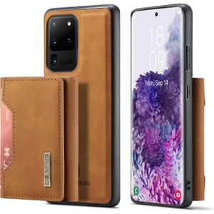M2 Serisi Hibrit Samsung Galaxy S20 Ultra Için Telefon Kılıfı - Kahverengi (Yurt Dışından)