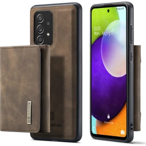 M1 Serisi Samsung Galaxy A52 4g / 5g / A52S 5g Için Telefon Kılıfı - Koyu Kahverengi (Yurt Dışından)