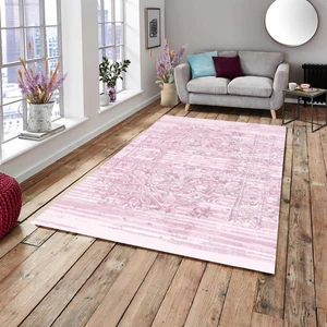 Meka Home Meka Lila Model Kadife Lastikli Halı Örtüsü