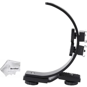 Tüm Dslr ve Aynasız Makineler Için Çok Fonksiyonlu C-Shape Bracket Holder