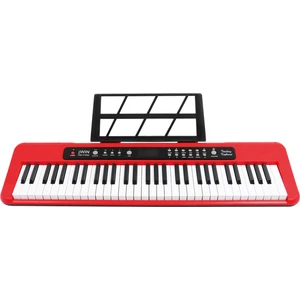 CMK-6148  KIRMIZI 61 Tuşlu Elektronik Org (Etiket,Mikrofon ve Adaptör