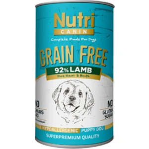 Nutri Canin %92 Kuzu Etli 400GR Tahılsız Puppy Yavru Yaş Köp 1 Adet
