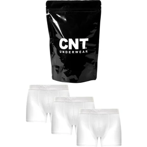 Cnt Erkek Düz Likralı 3'lü Boxer