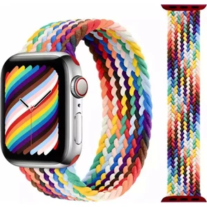 Apple Watch Uyumlu 2 44 mm Örgü Solo Loop Kordon Kayış Large: 16 cm