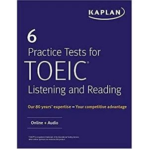 6 Practice Tests For Toeıc Listening And Reading: Online + Audio -  Test Prep