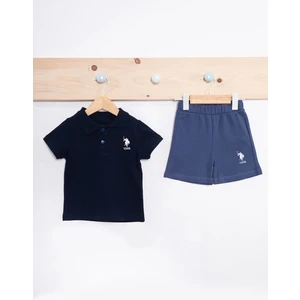 U.S. Polo Assn. Classic Lacivert Erkek Bebek Takımı